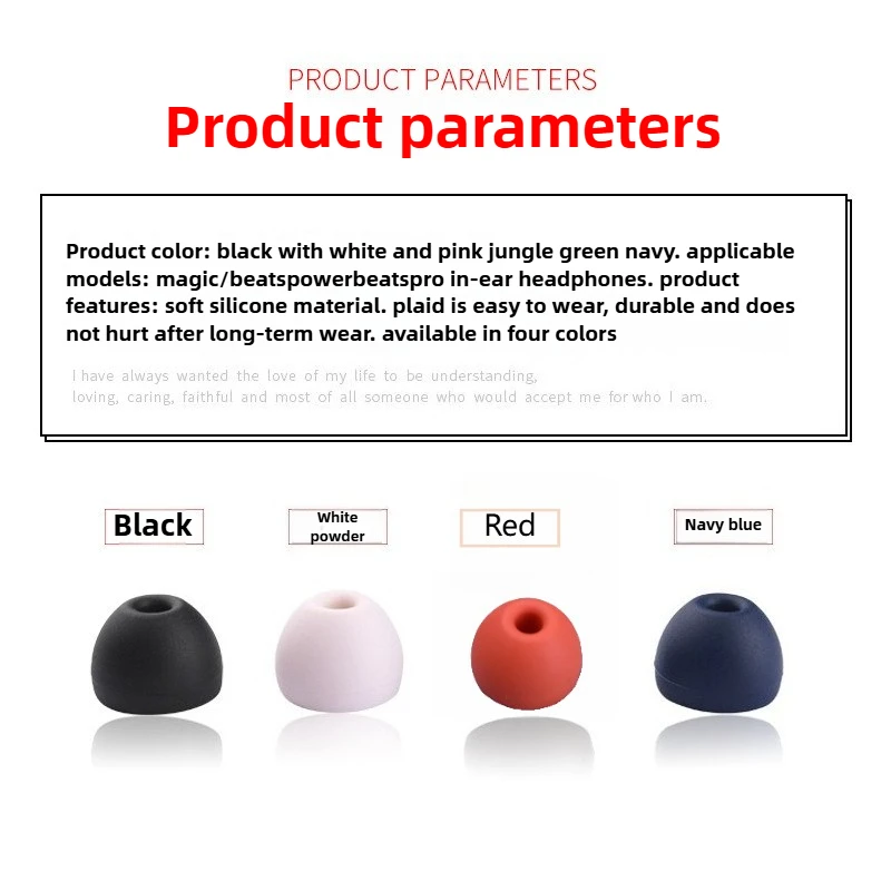 Embouts d'oreille en silicone  - Beats Headphone Powerbeats Pro avis et prix