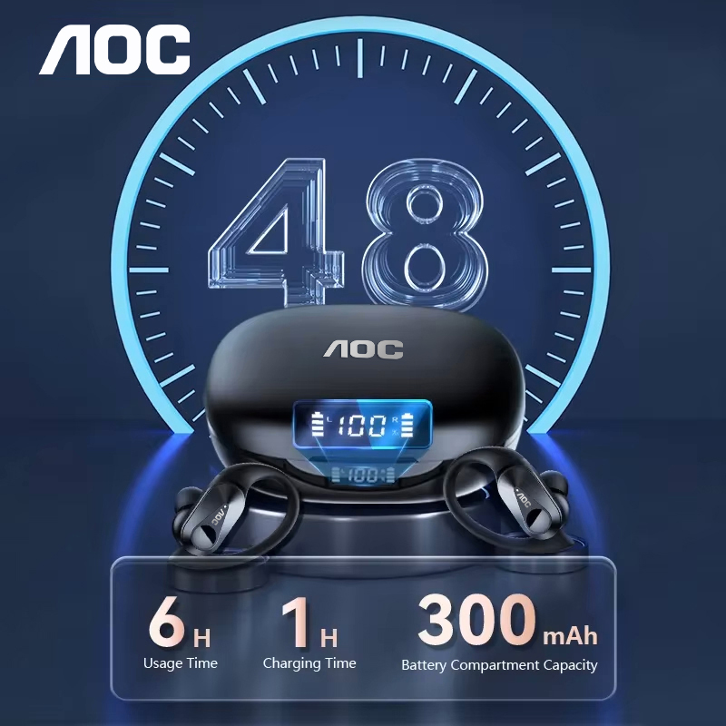 Casque de sport sans fil AOC B - Bluetooth Headset On Ear avis et prix