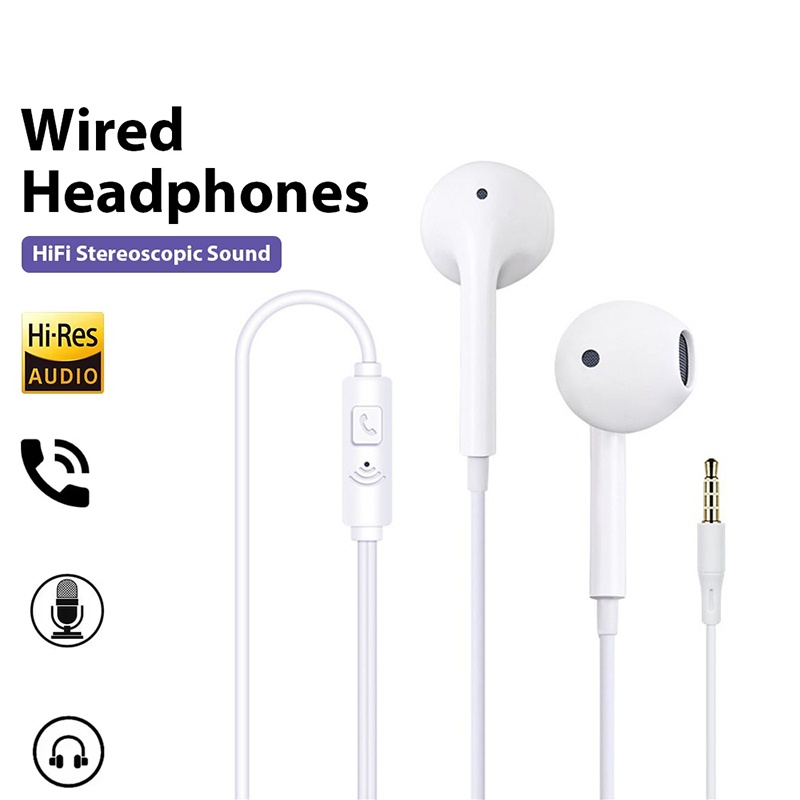 3.5mm filaire écouteur dans l' - Wired Earphone Mic avis et prix