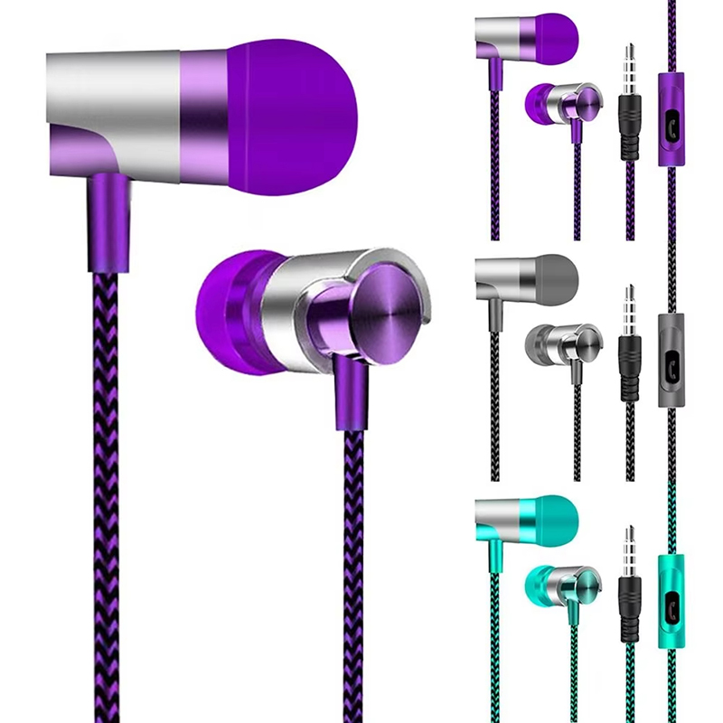 9D stéréo filaire casque basse - Wired Earphone Mic avis et prix